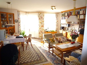 3 Zimmer, modern, ruhig mit Gartenterrasse und Garage in Blumenfeld 208066