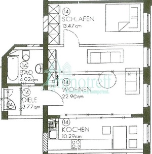 Helle sonnige 2-Zimmer Eigentumswohnung in spitzen Lage 141099