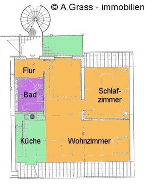 moderne helle 2-Raum-Wohnung im saniertem Altbau/ offener Küche/Laminat/Balkon/DSL ! 252738