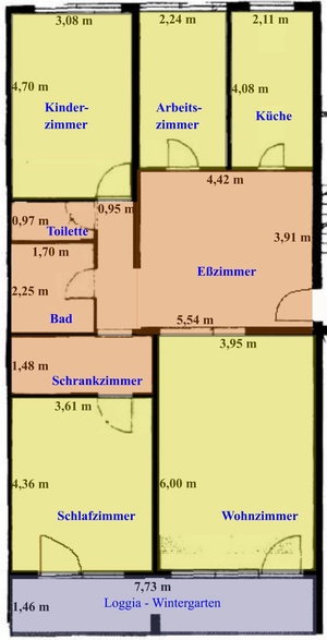Erstbezug nach Sanierung. Exklusive 108 qm Wohnung in München Neuhausen 37008